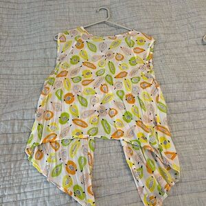 Papaya pattern shirt